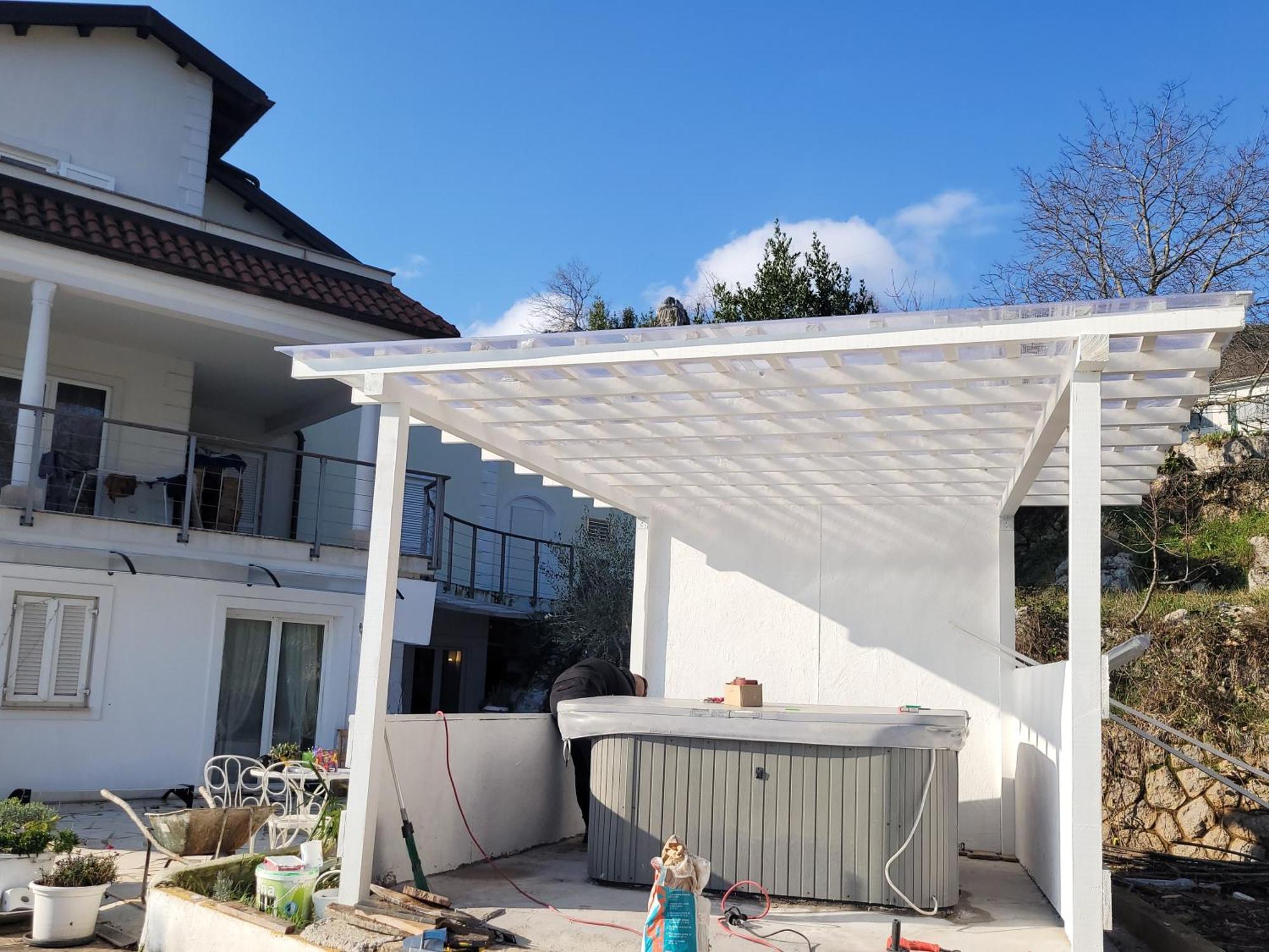 Apartments Chiara Mit Meerblick Und Pool Und Jacuzzi Lovran Quarto foto